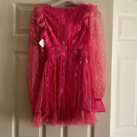 Alice McCall Floyd Mini Dress Pink Size 0 NWT - Picture 2 of 9